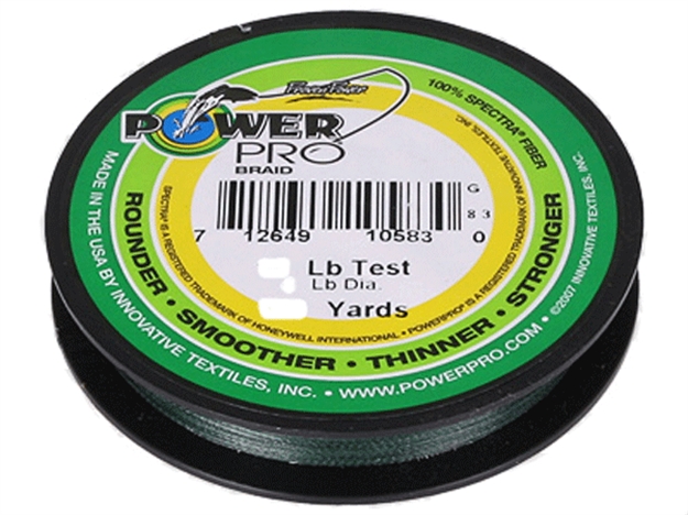 Picture of Power Pro Spectra Braided Fishing Line 80Lb 3000 YD Green
