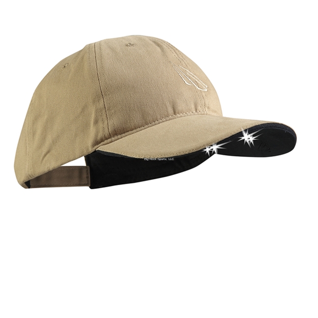 Picture of Powercap 4 Led Khaki Lighted Hat