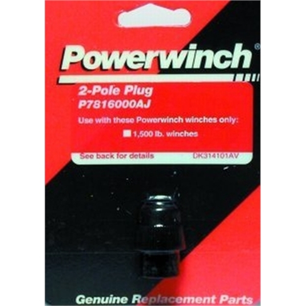 Picture of Powerwinch Plug 2Pole W/Boot