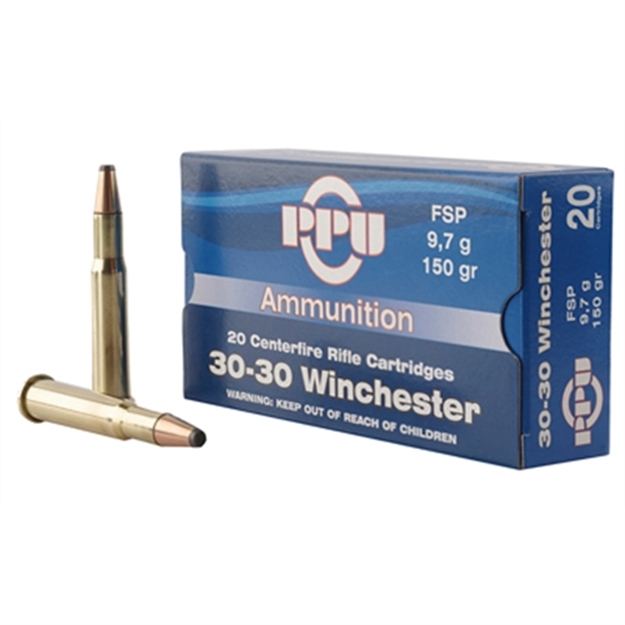 Picture of  Ppu Pp30301 Standard Rifle  30-30Win 150Gr Flat Soft Point 20 Per Box/10 Case