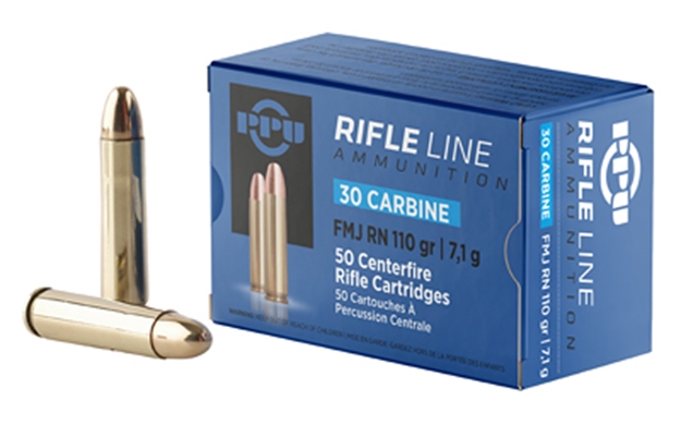 Picture of Prvi Partisan Ppu .30 Carbine 110 GR Fmj 50Bx PP30F 8605003812401