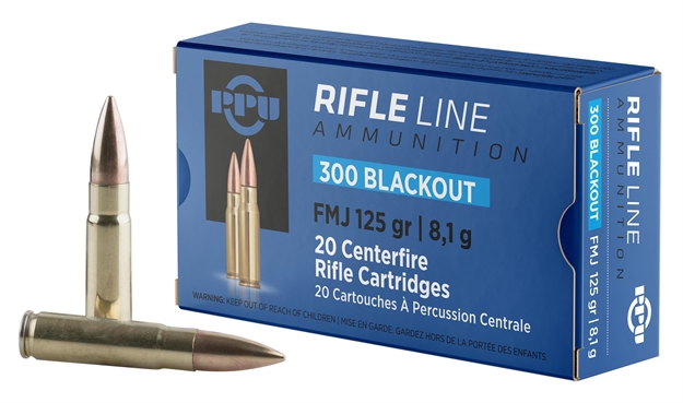 Picture of Ppu 300Acc Blk Fmj 125Gr 20Rds