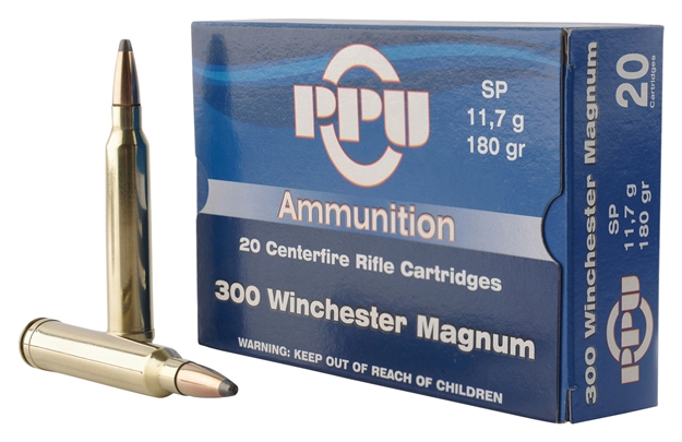 Picture of  Ppu Pp3003 Standard Rifle  300Winmag 180Gr Soft Point 20 Per Box/10 Case