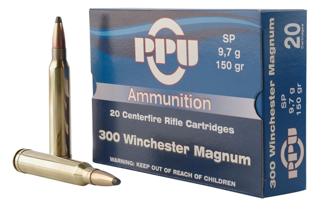 Picture of  Ppu Pp3001 Standard Rifle  300Winmag 150Gr Soft Point 20 Per Box/10 Case