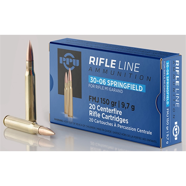 Picture of Ppu Ammo 30-06 150Gr Fmj M1 Garand Ammo