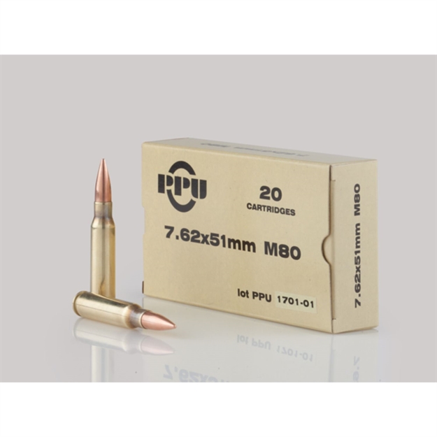 Picture of Ppu Mil Spec 7.62X51 Fmjbt 145G 20B