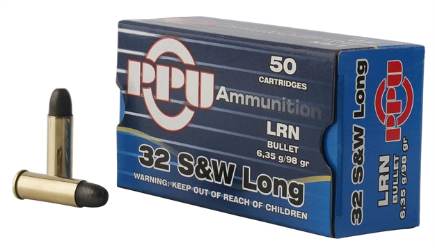 Picture of  Ppu Pph32sw Handgun  32S&Wlong 98Gr Lead Round Nose 50 Per Box/10 Case