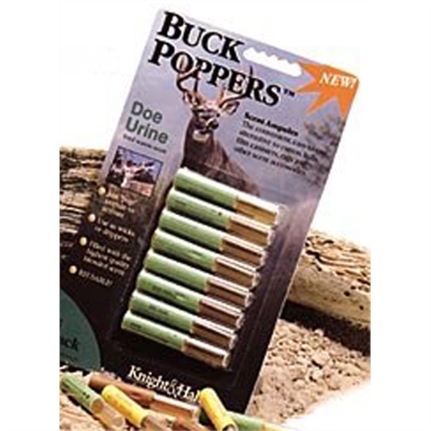 Picture of Pradco Knight & Hale Buck Poppers Doe Urine 8/Pk