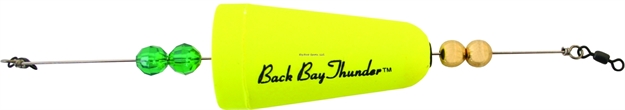 Picture of Precision Tackle Back Bay Thunder 2-3/4" Wghted Cone Yellow