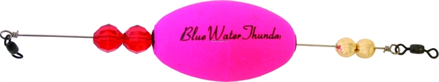 Picture of Precision Tackle Blue Water Thunder 2.5" Wghted Oval Pink