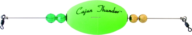 Picture of Precision Tackle Cajun Thunder Oval 2.5" Wgt Grn