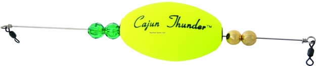 Picture of Precision Tackle Cajun Thunder Oval 2.5" Wgy Yel