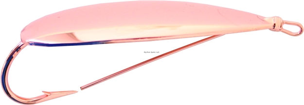 Picture of Precision Tackle Flats Intruder Weedless Spoon, 1/4 Oz, Copper