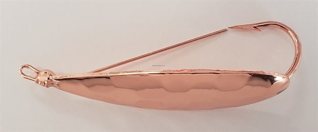 Picture of Precision Tackle The Hex Weedless Spoon - 1/2 OZ Copper