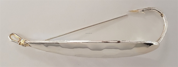 Picture of Precision Tackle The Hex Weedless Spoon - 1/2 OZ Silver