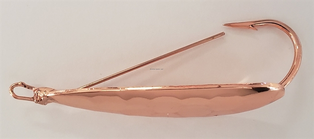 Picture of Precision Tackle The Hex Weedless Spoon - 1/4 OZ Copper