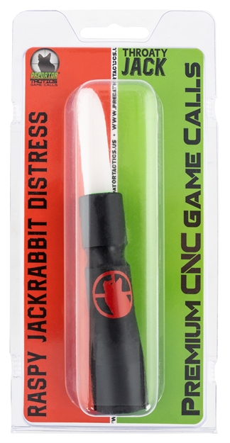 Picture of  Predator Tactics 97503 Throaty Jack  Open Call Attracts Coyotes Black Polycarbonate