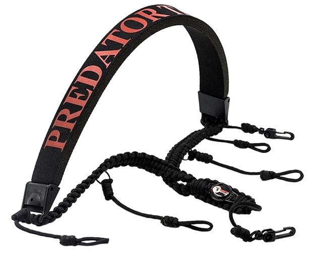 Picture of Predator Tactics Inc 97375 Game Call Lanyard  Cordura 1000D Nylon Black