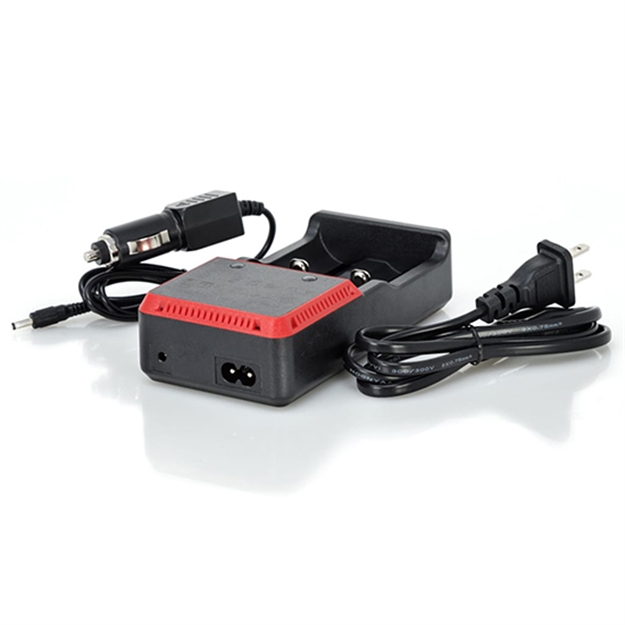 Picture of  Predator Tactics 97455 Battery Charger Dual Black 26650 Rechargeable Battery