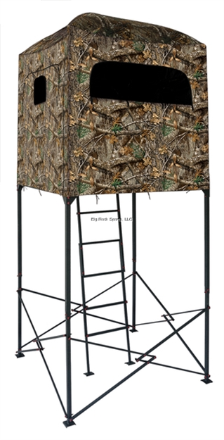 Picture of Primal Treestands The Homestead 7' Deluxe Quad Pod W/ Blind Enclosure