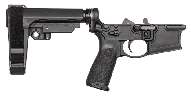 Picture of Primary Weapons 202M100pm1b Mk1 Mod 2-M AR Pistol Lower Multi-Caliber Black Anodized