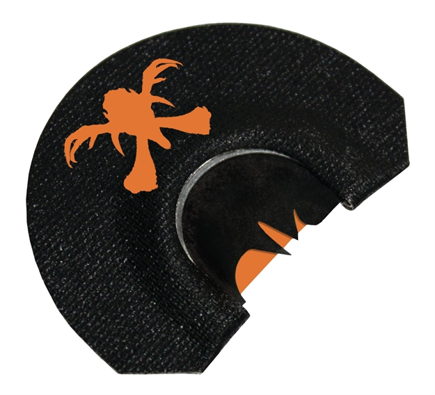 Picture of  Primos 1245 Hook Hunter Curved Diaphragm Call Attracts Turkeys,  Three Latex Reeds, Includes Pin Box 010135012458