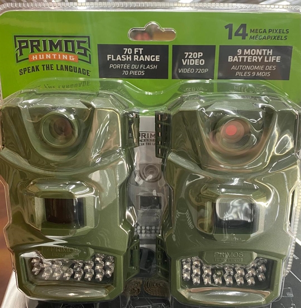 Picture of Primos 14Mp Low Glow 2 Pack Camera 720P 119220Ct2