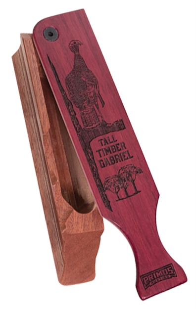 Picture of  Primos 2915 Tall Timber Gabriel Box Call Attracts Turkeys Natural Wood 010135029159
