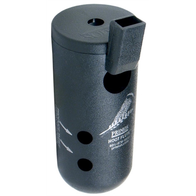 Picture of  Primos 314 Hoot Flute  Open Call Owl/Turkey Sounds Attracts Turkeys Black Plastic