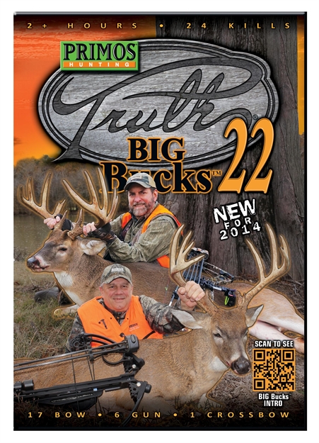 Picture of Primos Truth Series Hunting Dvd, Big Bucks 22, 2+ Hours, 24 Kills