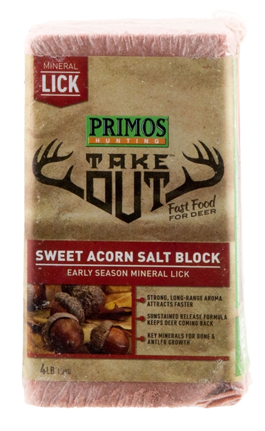 Picture of Primos 58736   Take Out Sweet Acorn Salt Attract 4Lb