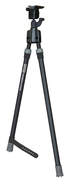 Picture of  Primos 65826 Trigger Stick  Bipod Made OF Steel With Black & Gray Finish, QD Swivel Stud Attachment Type & Medium Height (Clam Package) 010135658267