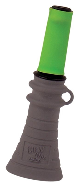 Picture of  Primos 937 Cow Girl  Open Call Cow Sounds Attracts Elk Gray/Green Rubber 010135009373