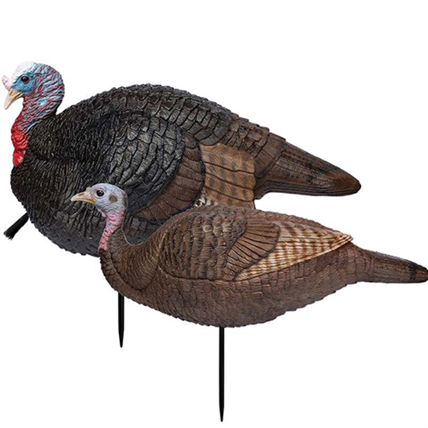 Picture of  Primos 69075 Lil' Gobblestopper Jake & Hen Combo Turkey Species Multi Color 010135690755