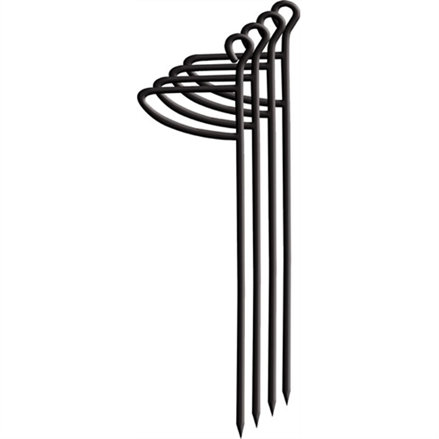 Picture of  Primos Ps60086 Double Bull Ground Stakes Stakes Black Steel 4 Per Pkg