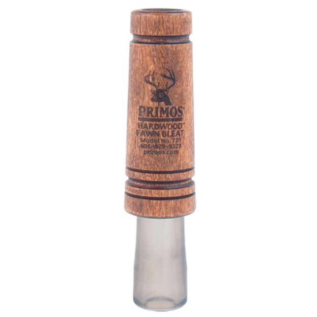 Picture of Primos 721 Hardwood Fawn Bleat Open Call Fawn Sounds Attracts Deer Brown Hardwood 010135007218 -