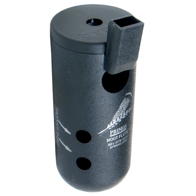 Picture of  Primos 314 Hoot Flute  Open Call Owl/Turkey Sounds Attracts Turkeys Black Plastic