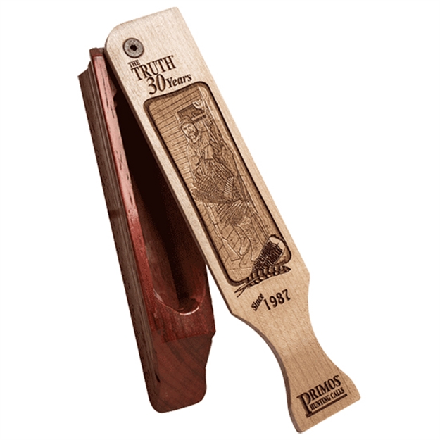 Picture of Primos Ltd Edition Box Truth 30Th Anniversary Wood Grain Laser Engraved Turkey Call