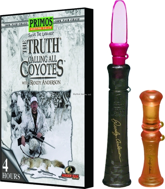 Picture of Primos Predator Master Pack "Truth Calling All Coyotes" Dvd With Hot Dog & Ki-Yi Calls