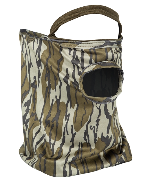 Picture of  Primos Ps6664 Stretch Fit  Mossy Oak Original Bottomland Neoprene 1/2 Face Mask Osfa 010135066642