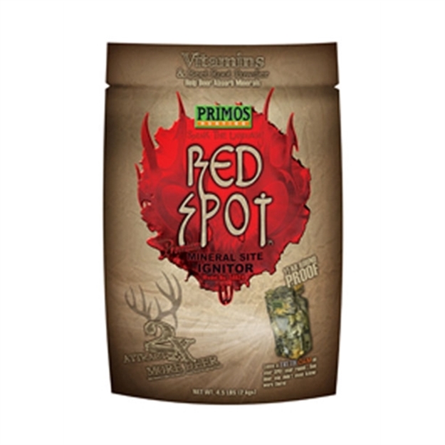 Picture of Primos Red Spot Mineral 4.5Lb Premium Mineral Site Ignitor