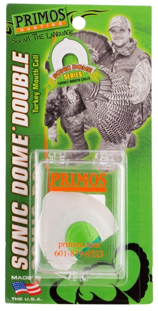 Picture of Primos Sonic Dome Double Turkey Mouth Call, Two Latex Reeds 1172