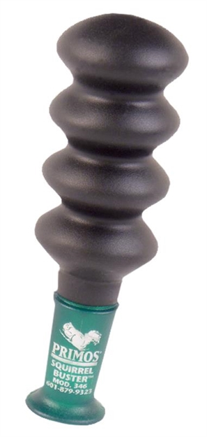 Picture of  Primos 373 Squirrel Buster  Grunter Call Fox/Grey/Young Squirrel Sounds Attracts Squirrels Black Rubber 010135003739