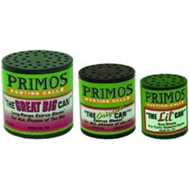 Picture of Primos The Can Family Deer Call Pack The Great Big Can The Original Can The Lil' Can 713 010135007133