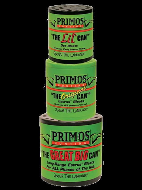 Picture of Primos The Can Family Deer Call Pack The Great Big Can The Original Can The Lil' Can 713