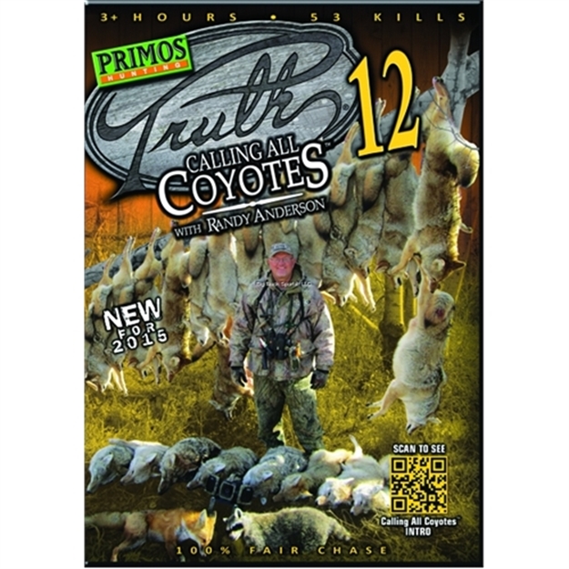 Picture of Primos Truth Series Hunting Dvd, Calling All Coyotes 12, 3+ Hours, 53 Kills