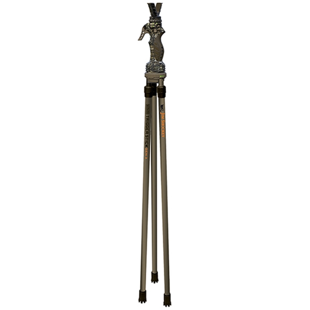 Picture of Primos Trigger Stick Gen 3 Jim Shokey Tall Tripod Shooting Rest, Camo, 24-62", Clam 65815