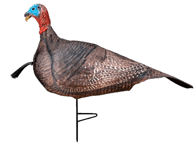 Picture of  Primos 69069 Photoform Jake Turkey, Lightweight/Flexible/Collapsible Brown Foam, Realistic Coloration 010135690694