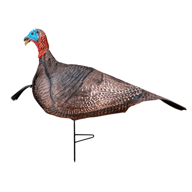 Picture of  Primos 69069 Photoform Jake Turkey, Lightweight/Flexible/Collapsible Brown Foam, Realistic Coloration