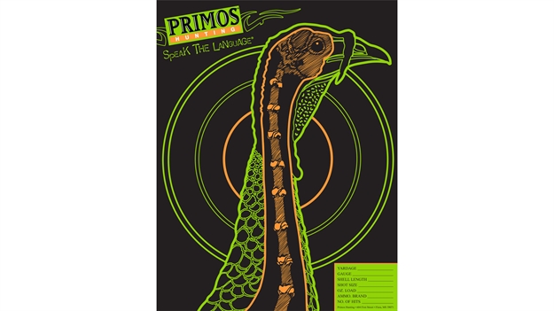 Picture of  Primos 6042 Visishot  Turkey Hanging Paper Shotgun Multi-Color Impact Enhancement 10 Pack